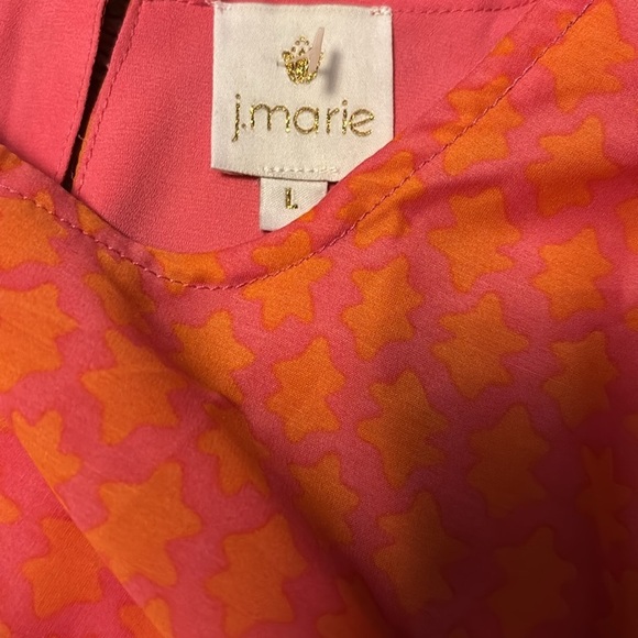 J. MARIE Pink Elle Rope Dress Size Large - Picture 7 of 9